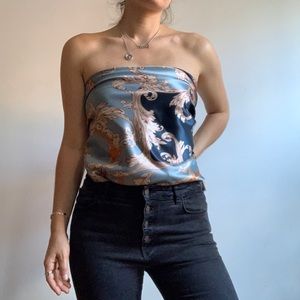 Silky Scarf/Tube Top